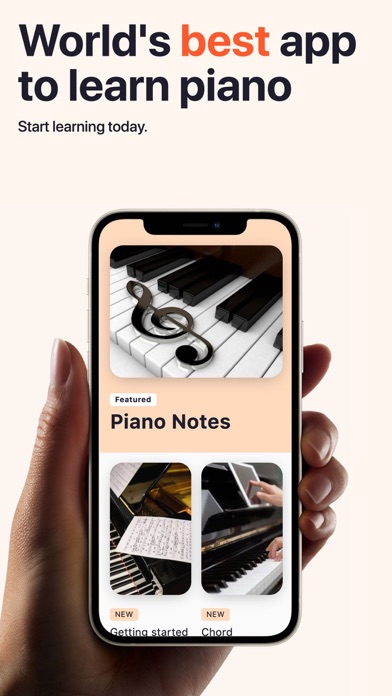Piano Lessons for Beginners Screenshot