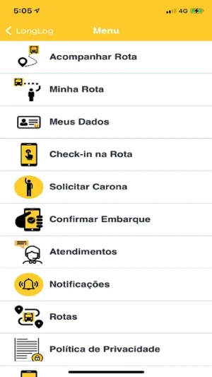 Longlog screenshot 2