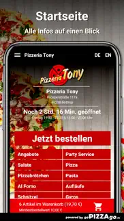How to cancel & delete pizzeria tony bottrop 2
