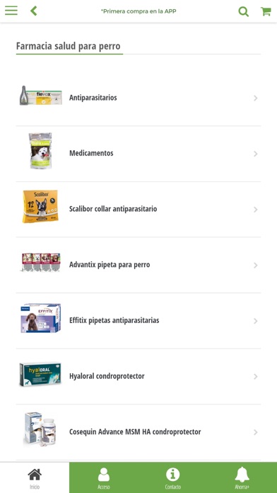 Petsfarma,farmacia veterinaria Screenshot