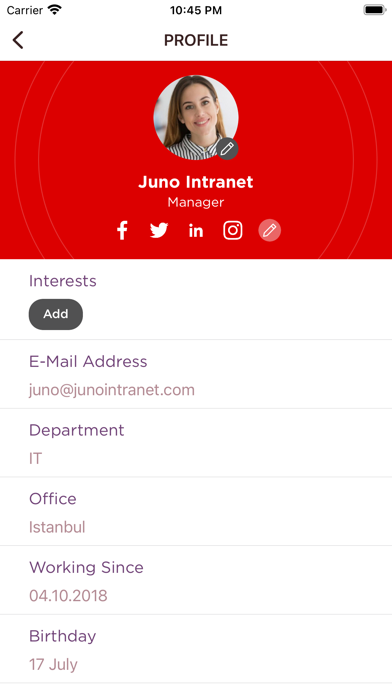 How to cancel & delete Juno Intranet from iphone & ipad 4