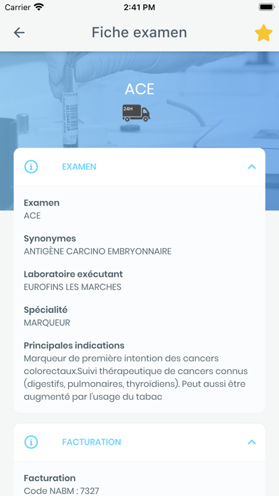 EUROFINS RHONE ALPES Screenshot
