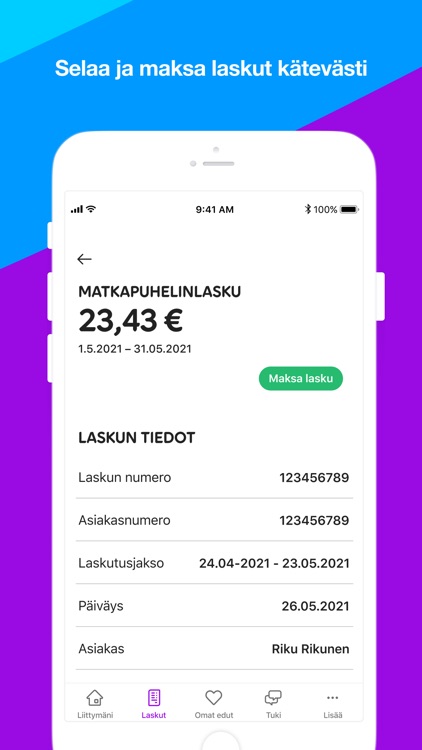 Minun Telia screenshot-3