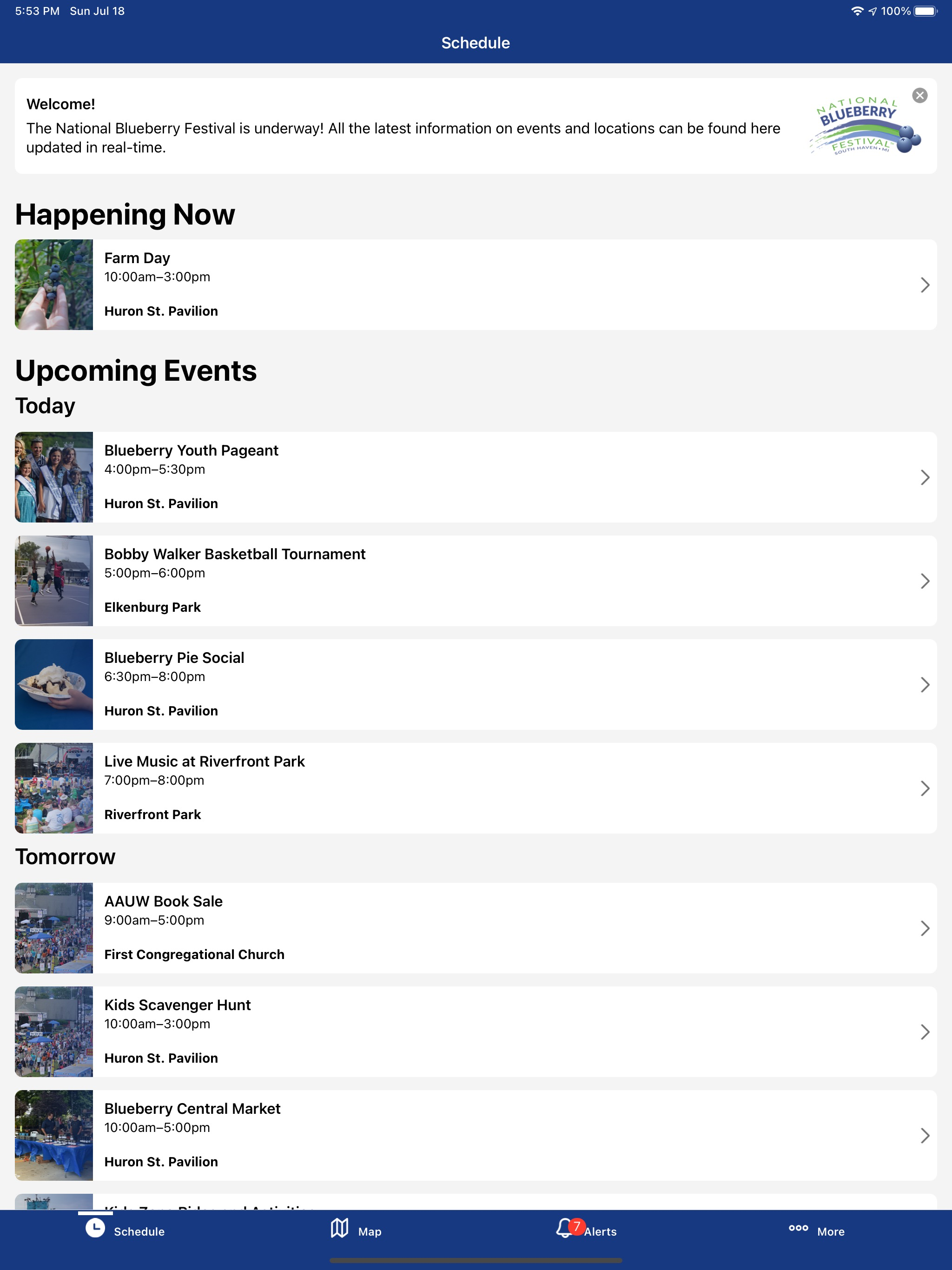 South Haven Blueberry Festival screenshot 5
