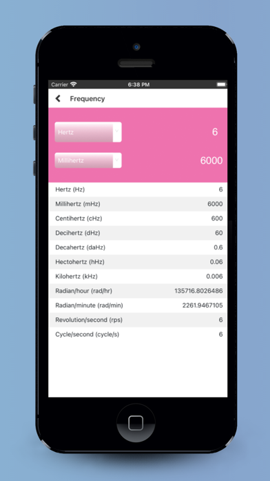 All unit converter calculator Screenshot