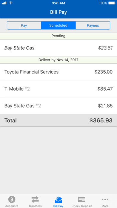 CommunityAmerica Credit Union Screenshot