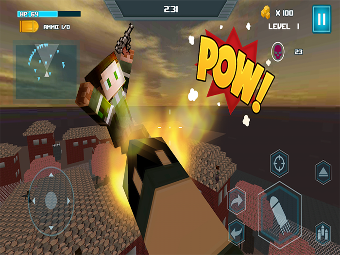 Superhero Cube City Justice