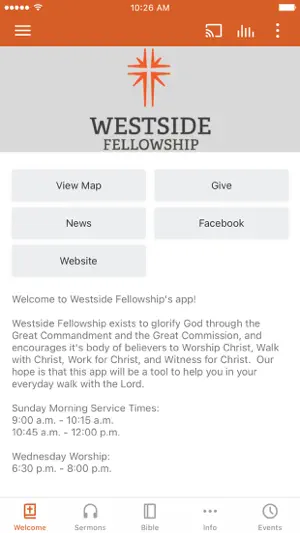Westside Fellowship screenshot 1