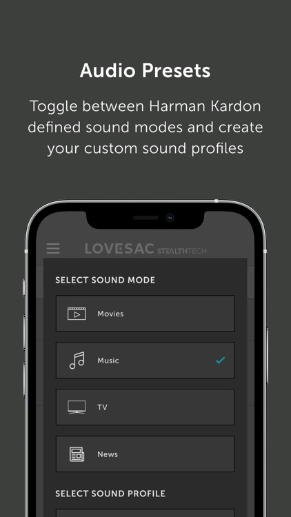 Lovesac StealthTech screenshot-3