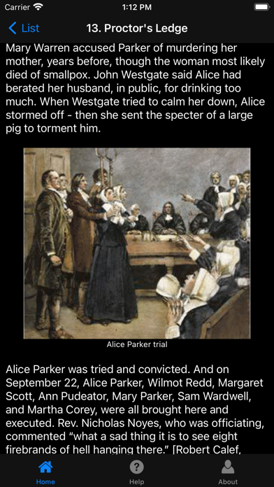 Salem Witches Tour Screenshot