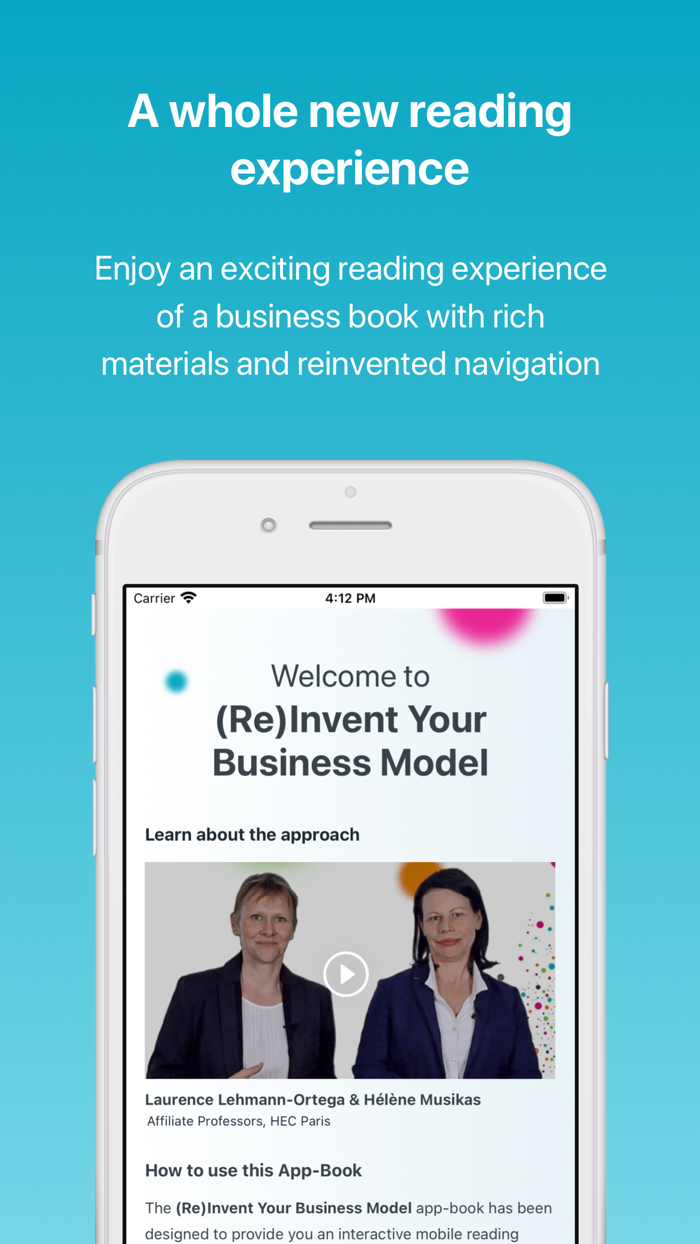 REINVENT YOUR BUSINESS MODEL