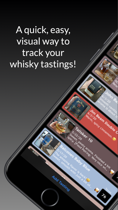 Whisky Tastings Screenshot