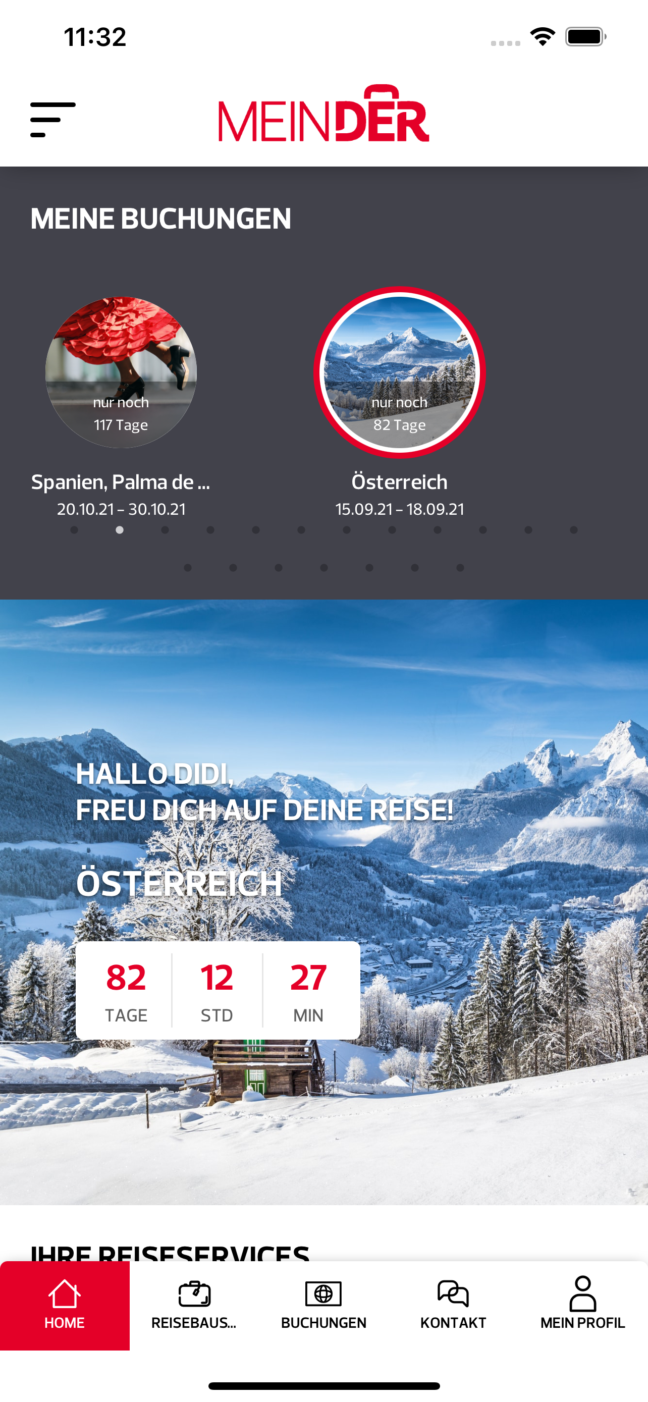 meinDERTOUR Reisebüro