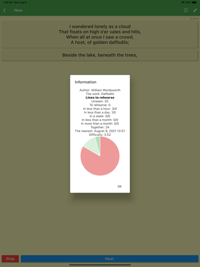 Poems - memorize poetry texts