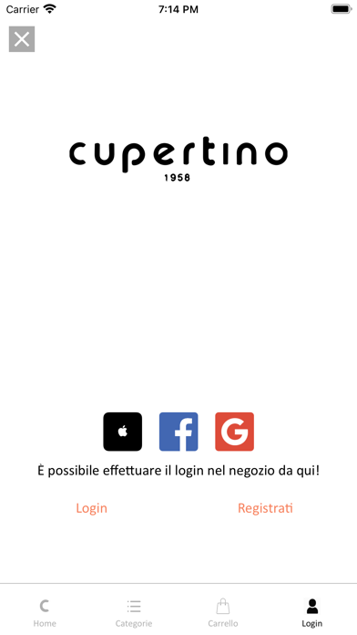 Cupertino Shop Screenshot