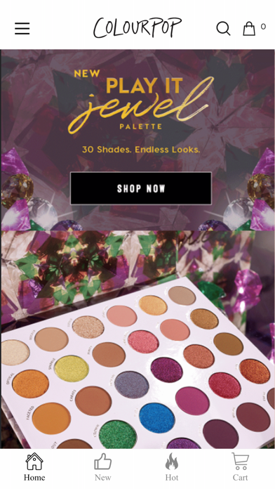 Screenshot #1 pour ColourPop Cosmetics