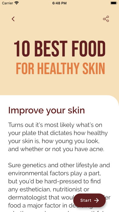 Best Foods for You Screenshot