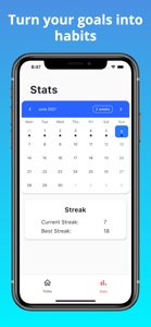 Daily Habits Tracker screenshot #3 for iPhone