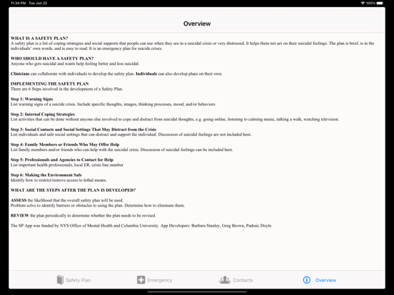 Screenshot #6 pour Stanley-Brown Safety Plan