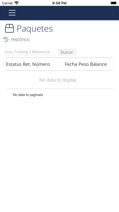 Hola Courier Screenshot