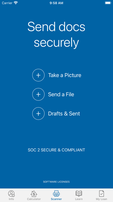 Military Home Loan Division Screenshot