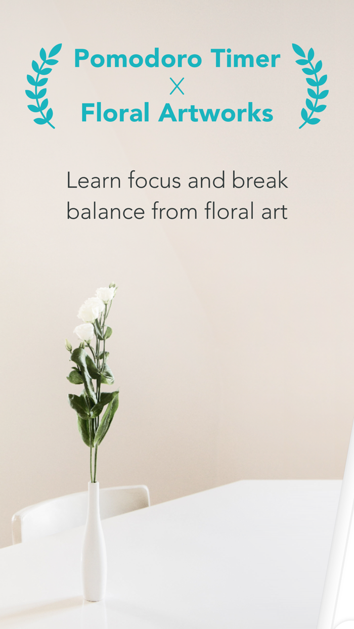 UnplugFloral Pomodoro