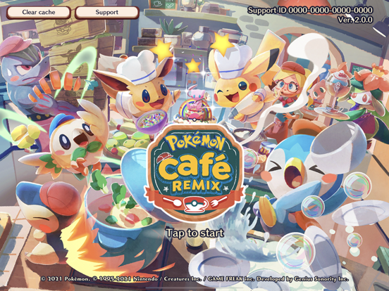 Pokémon Café ReMix iPad app afbeelding 1