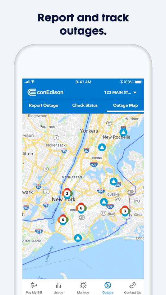 #5. Con Edison (iOS) Podle: Con Edison