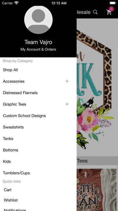Southern Swank Wholesale Screenshot