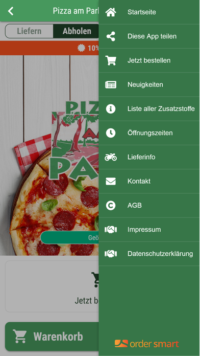 Pizza am Park Screenshot
