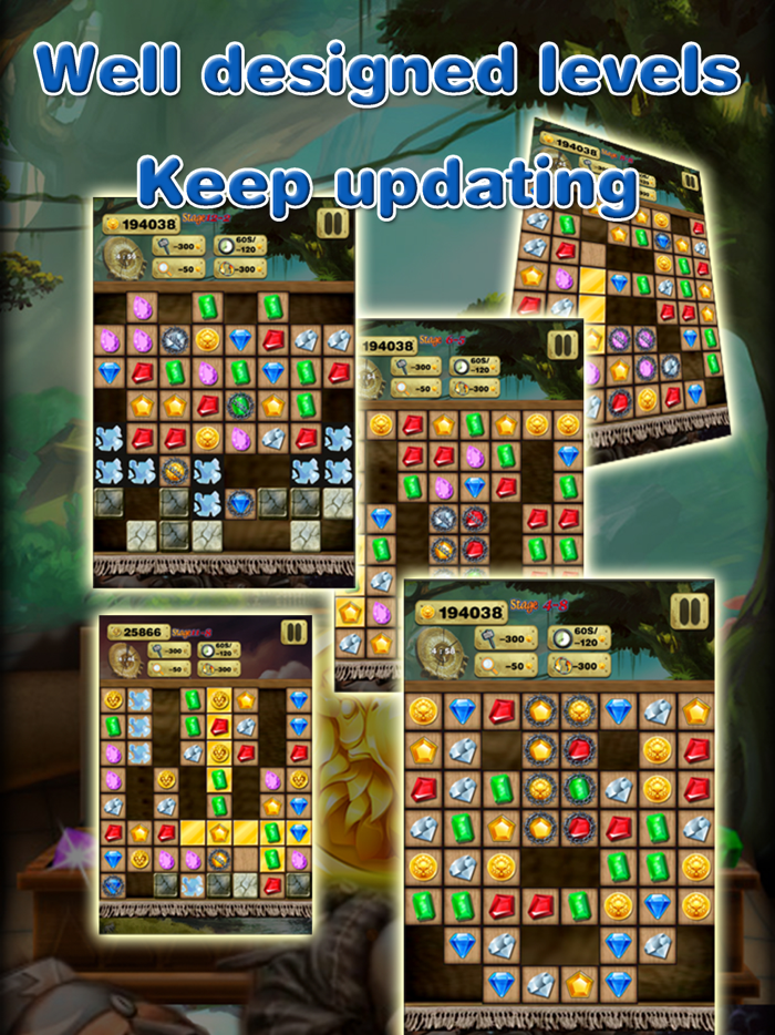 Gem Quest - Jewel Games Puzzle
