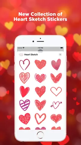 Game screenshot Heart Sketch Emojis apk