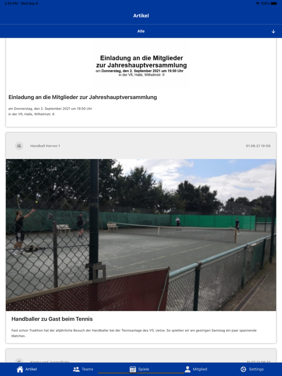 Screenshot #4 pour VfL Uetze