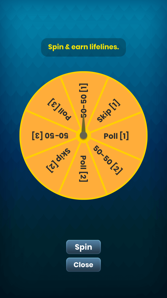 #4. Trivia Quiz Multiple Lifelines (iOS) Podle: Nikunj Kavathiya