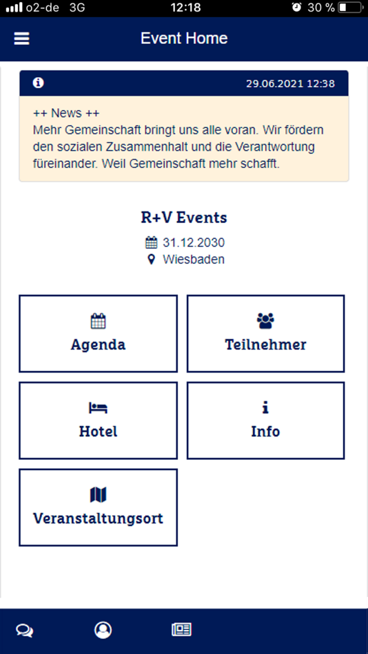 #3. R+V Event App (iOS) 由: up2date solutions GmbH