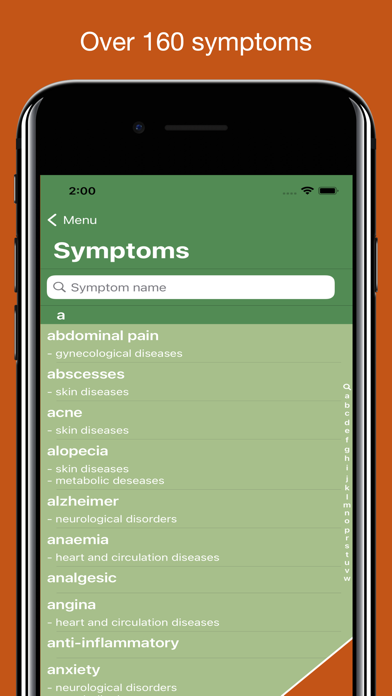 Medicinal Herbs Lexicon Screenshot