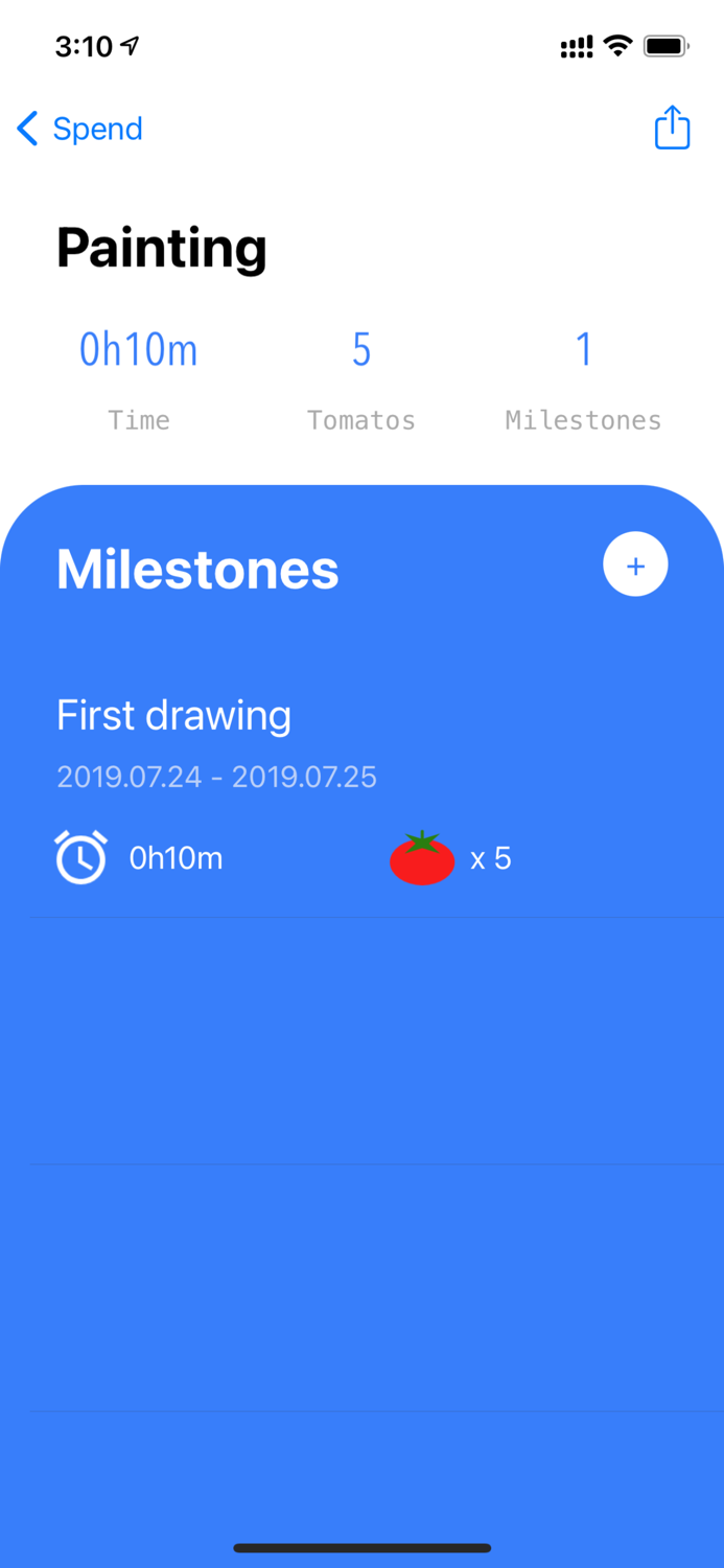 Spend - Pomodoro Time Recorder