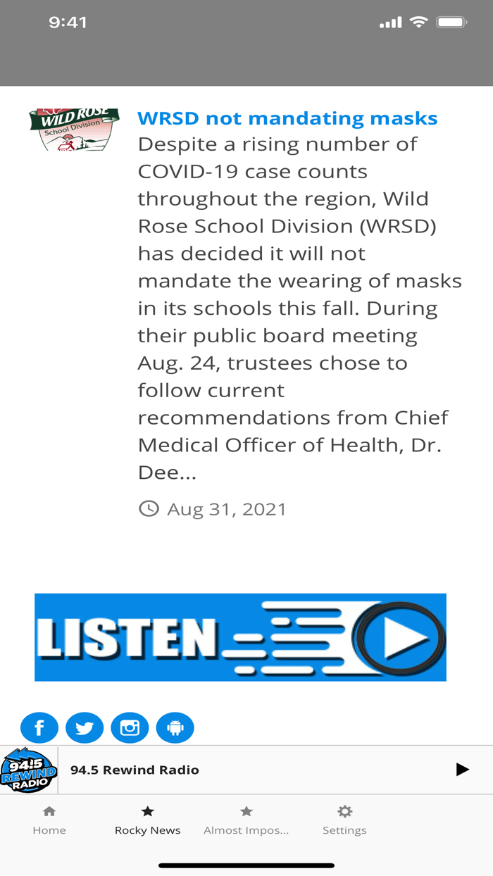 B-94 Rocky Mountain House