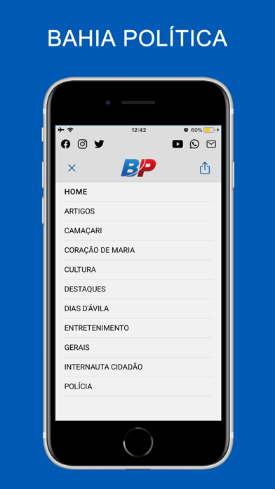 Grupo Bahia Política Screenshot