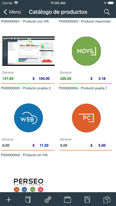 Perseo Ventas Screenshot