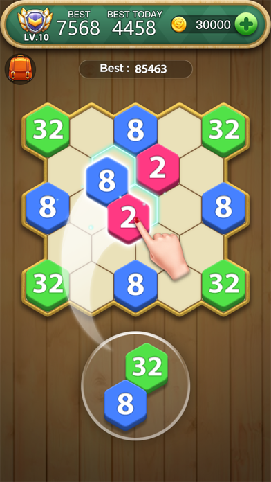 Hexa Number Puzzle screenshot 1