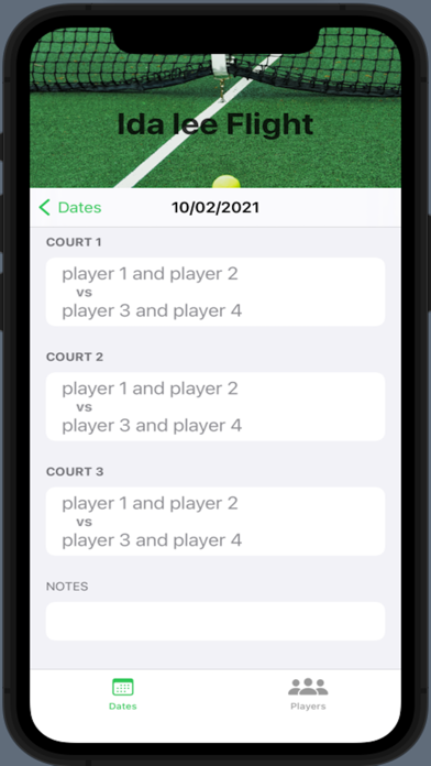 Screenshot #2 pour Tennis Flights