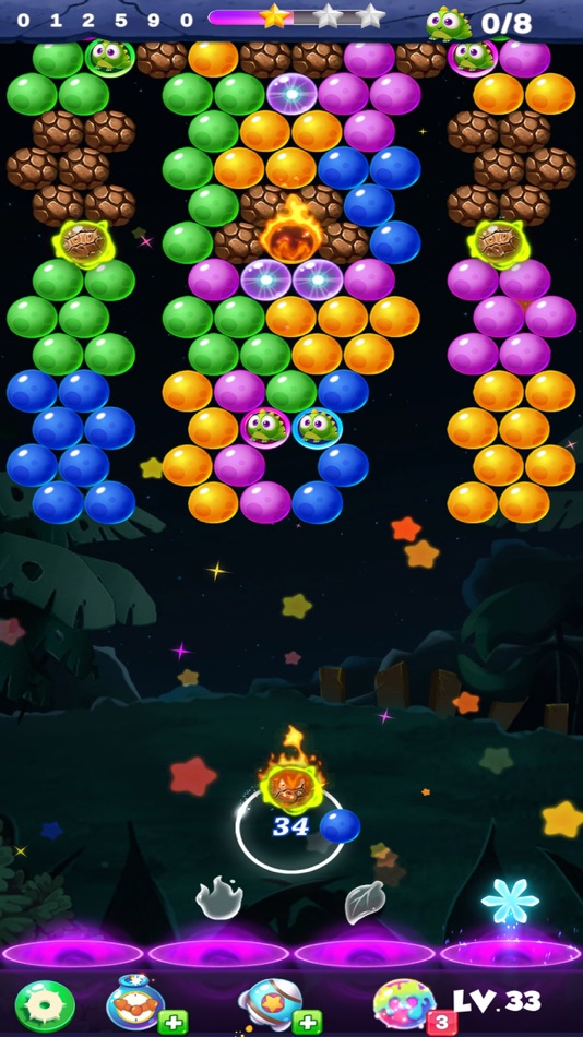 #2. Bubble Shooter Dino (iOS) 由: duong duc
