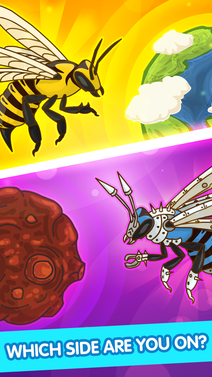 Angry Bee Evolution - Clicker