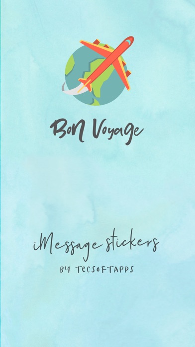 Bon Voyage Stickers Screenshot