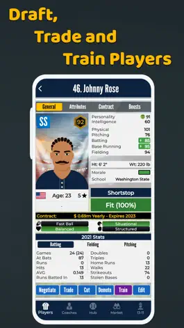 Game screenshot Ultimate Pro Baseball GM apk