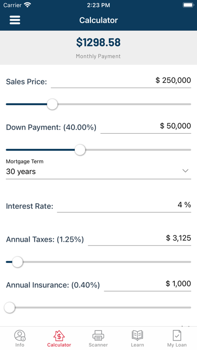 Koehn Mortgage Group Screenshot