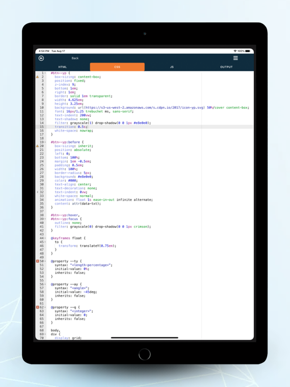 A1 HTML Editor iPad screenshot 10