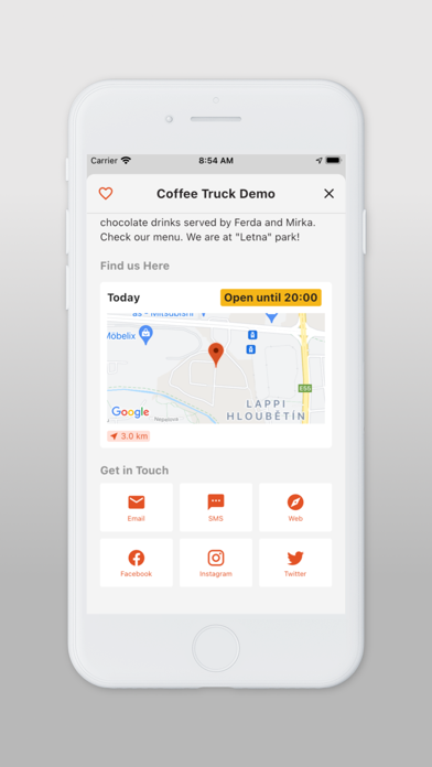 foodtruckfinder.eu Screenshot