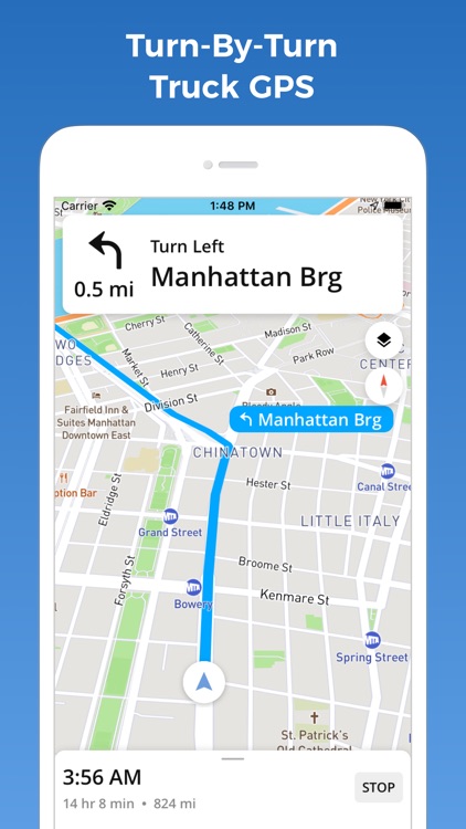 TruckMap - Truck GPS Routes
